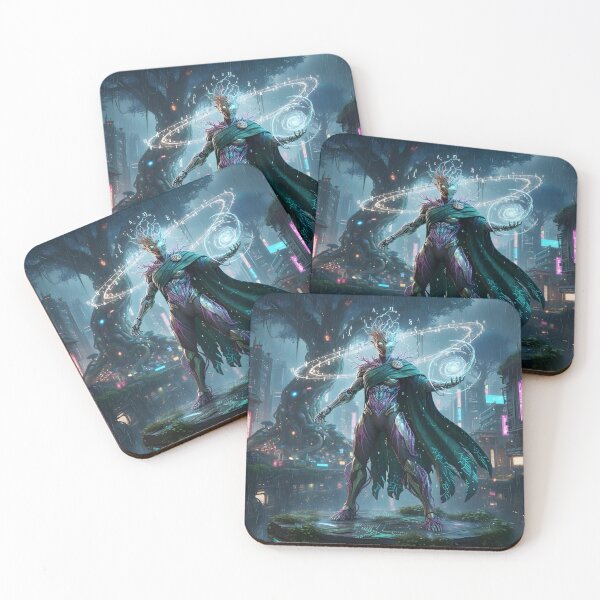 Item preview, Elemental Guardian of Neon Circuits designed and sold by NeoRenderAssets.