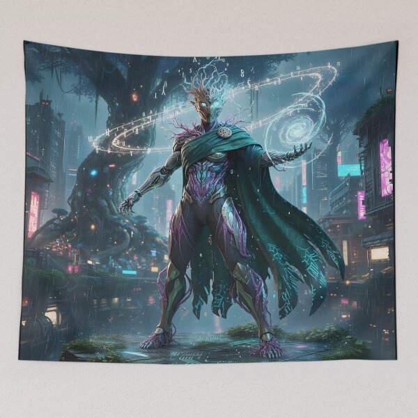 Item preview, Elemental Guardian of Neon Circuits designed and sold by NeoRenderAssets.
