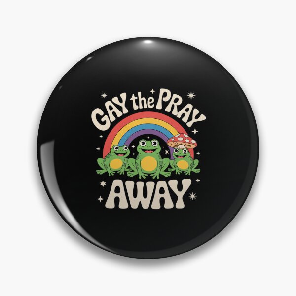Item preview, Gay The Pray Away Lgbt Gay Frog  designed and sold by MythWoot.