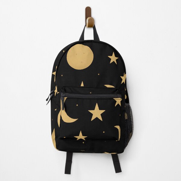 Item preview, Elegant Gold Moon & Stars Pattern – Celestial Aesthetic Design designed and sold by EJWorlds.