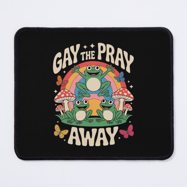 Item preview, Gay The Pray Away Rainbow Meme Frogs LGBT Pride LGBTQ 1  designed and sold by MythWoot.