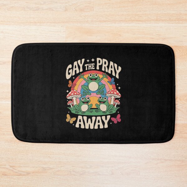Item preview, Gay The Pray Away Rainbow Meme Frogs LGBT Pride LGBTQ 1  designed and sold by MythWoot.