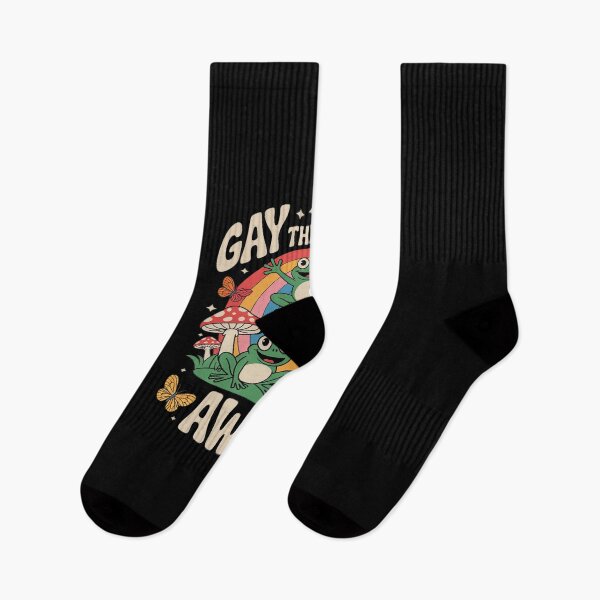 Item preview, Gay The Pray Away Rainbow Meme Frogs LGBT Pride LGBTQ 1  designed and sold by MythWoot.