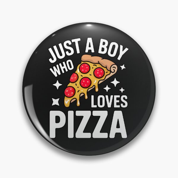 Item preview, Just a Boy Who Loves Pizza: Fun Pepperoni Slice Illustration designed and sold by elynne9.