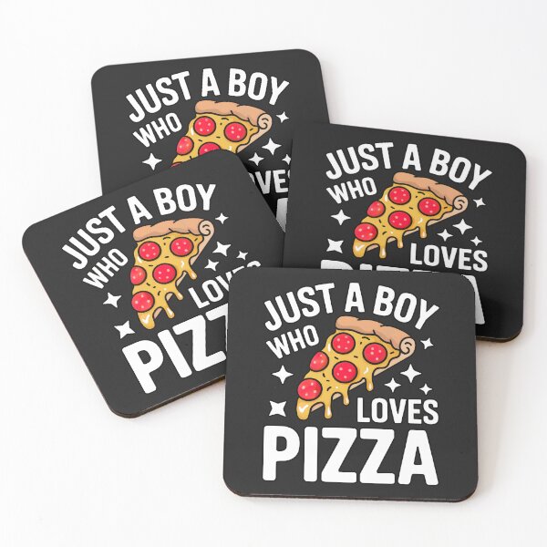 Item preview, Just a Boy Who Loves Pizza: Fun Pepperoni Slice Illustration designed and sold by elynne9.