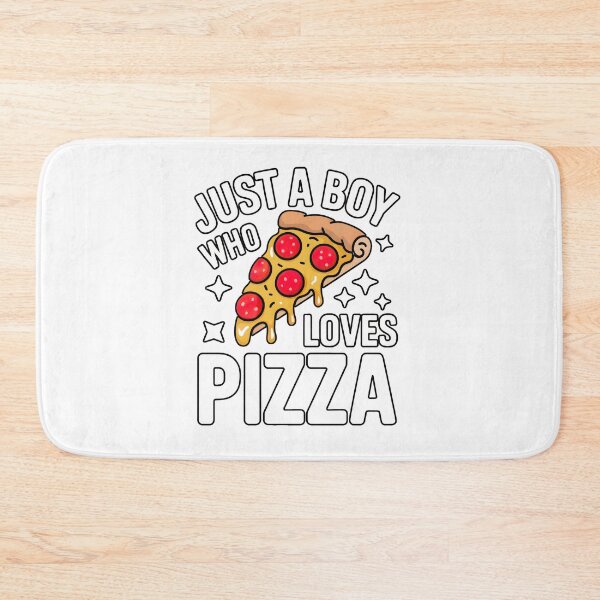Item preview, Just a Boy Who Loves Pizza: Fun Pepperoni Slice Illustration designed and sold by elynne9.