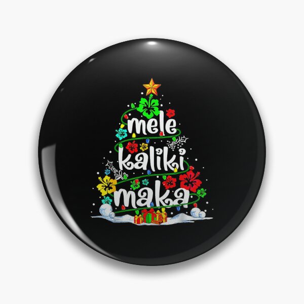Item preview, Mele Kalikimaka Tropical Christmas Hawaiian Santa Xmas Tree  designed and sold by JEFDodsonArt.