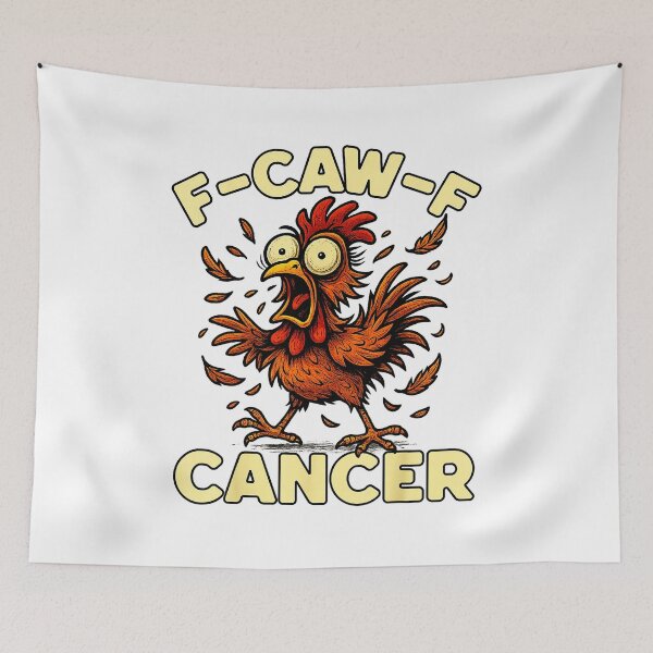 Item preview, Meme de gallo Fcawf, humor divertido de pollo, broma, cáncer Fcawf designed and sold by tadmercado.