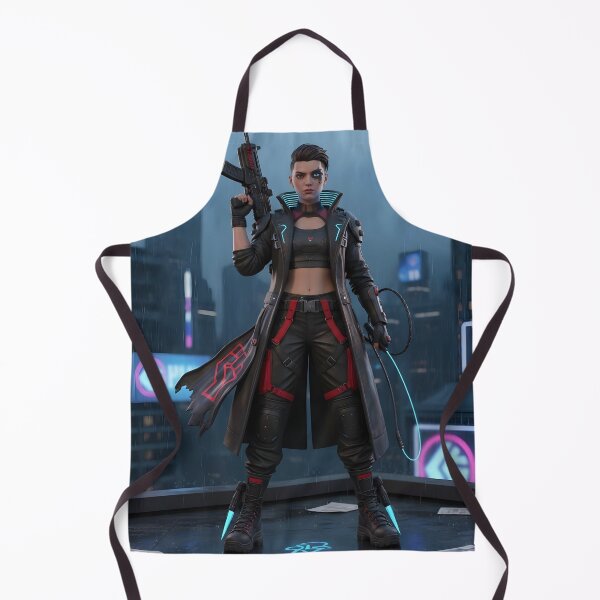 Item preview, Black Neon Bounty Hunter designed and sold by NeoRenderAssets.