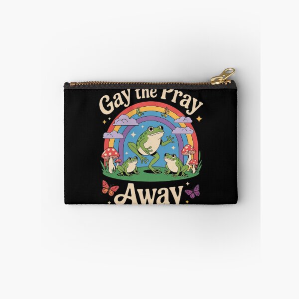 Item preview, Gay The Pray Away Rainbow Meme Frogs LGBT Pride LGBTQ 5  designed and sold by PowAcademy.