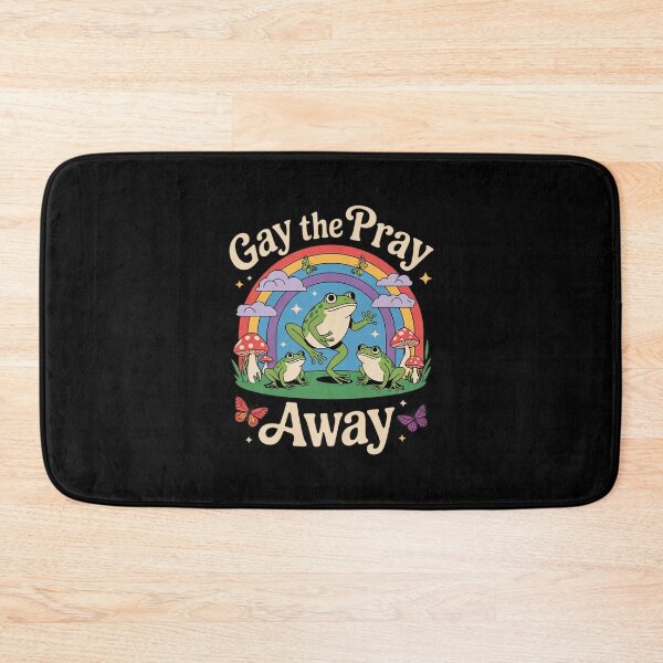 Item preview, Gay The Pray Away Rainbow Meme Frogs LGBT Pride LGBTQ 5  designed and sold by PowAcademy.