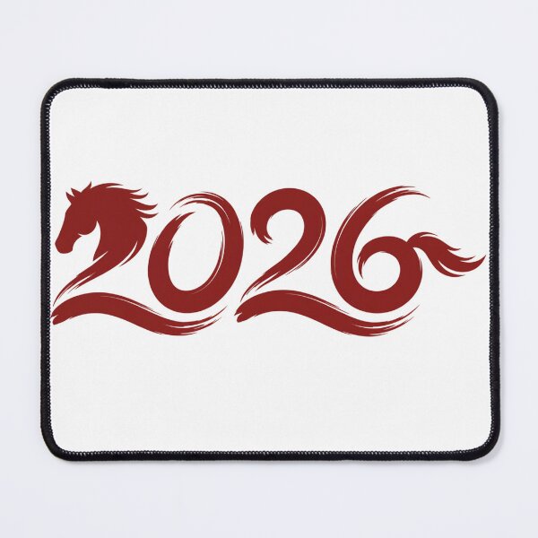Item preview, Prosperous 2026 Year of the Horse Red & Gold Creative Art designed and sold by xMErCUrY03x.