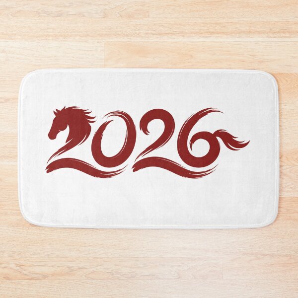 Item preview, Prosperous 2026 Year of the Horse Red & Gold Creative Art designed and sold by xMErCUrY03x.