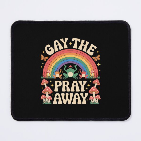 Item preview, Gay The Pray Away Gay Frog LGBTQ Pride  designed and sold by PowAcademy.