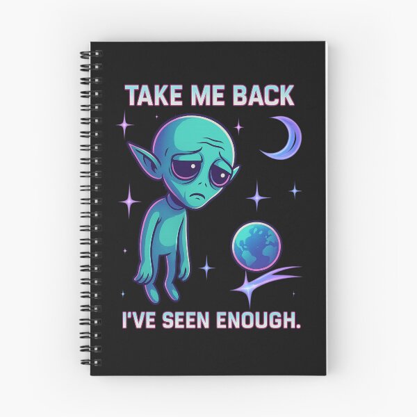 Item preview, Take Me Back – Tired Alien designed and sold by JudithLatko.