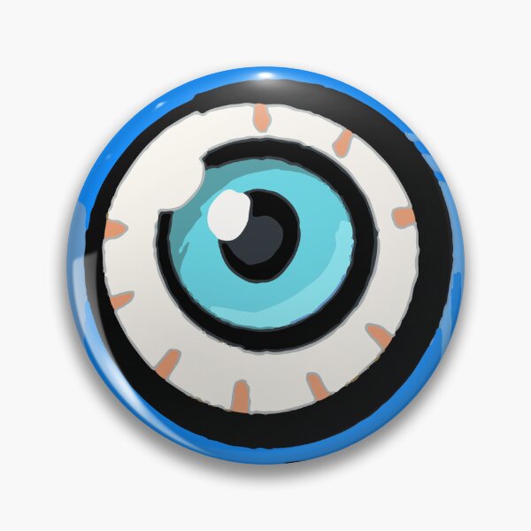 Item preview, WINGED FLASK EYEBALL - Barcelona designed and sold by TRAVEL-ART-MOTO.
