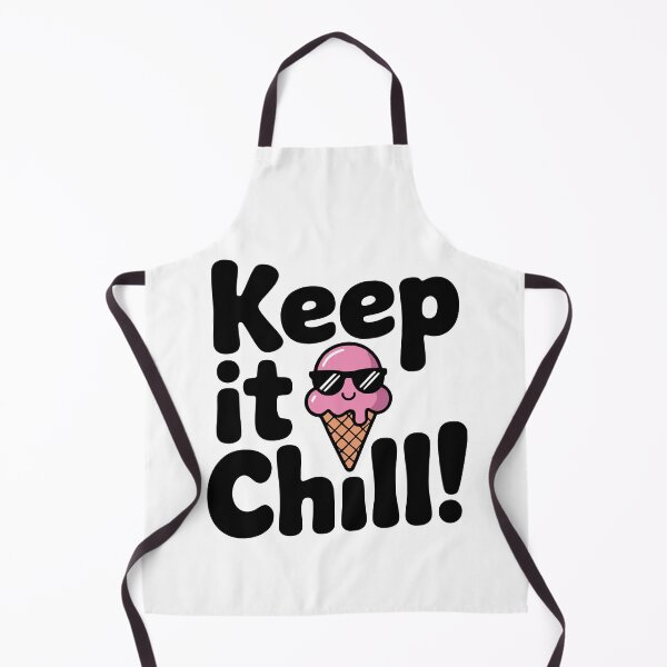Item preview, Keep It Chill! Cute Ice Cream Pun designed and sold by PMCreative.