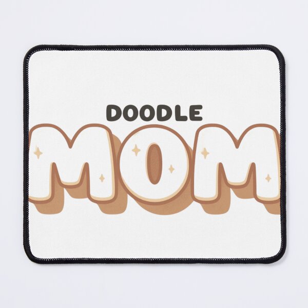 Item preview, Doodle Mom Typography Sticker designed and sold by QuikFun.