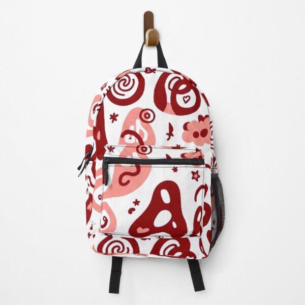 Item preview, Cute Doodle Alphabet Pattern - A & B Letters with Hearts and Swirls designed and sold by MT-Hub | Cute Aesthetic Art, Stickers & Phone Cases.