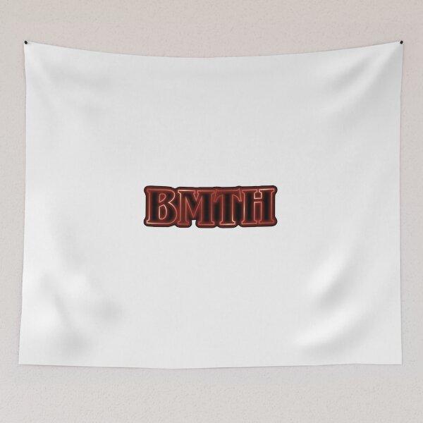 Item preview, BMTH - Band Sticker (Stranger Things) designed and sold by Kev Prescott.