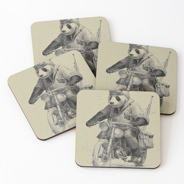 Item preview, Panda Biker Adventure designed and sold by lautir.