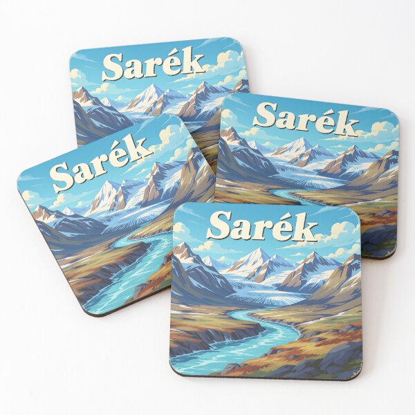 Item preview, Sarek National Park, Sweden: Vintage-Style Painterly Travel Poster designed and sold by LSVart.