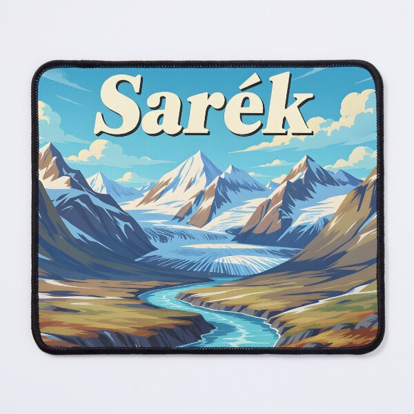 Item preview, Sarek National Park, Sweden: Vintage-Style Painterly Travel Poster designed and sold by LSVart.