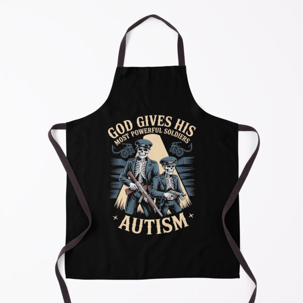 Item preview, God Gives His Most Powerful Autism Hard Skeleton Meme designed and sold by MathisBellanger.