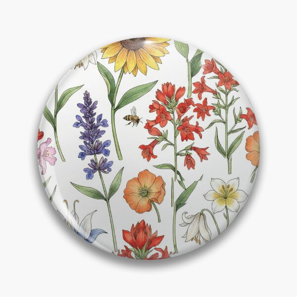 Item preview, Beehive State Blooms: A Native Pattern designed and sold by TJ Art and Camera.