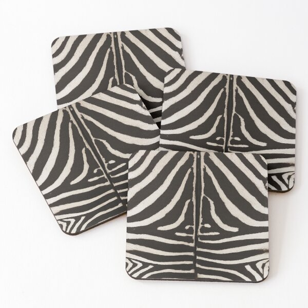 Item preview, Zebra Fur Pattern Artwork – Realistic Zebra Hide Illustration designed and sold by BROHLine Studio.