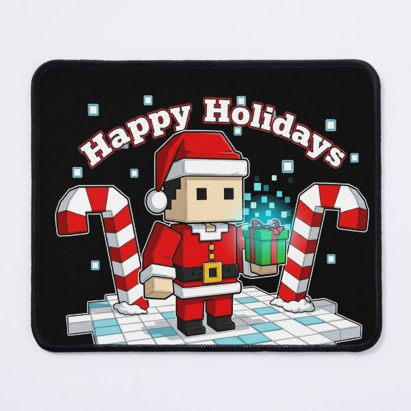 Item preview, Blocky Santa Gamer Mode Christmas Gift designed and sold by FelixnRobinus.