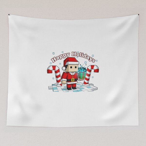 Item preview, Blocky Santa Gamer Mode Christmas Gift designed and sold by FelixnRobinus.