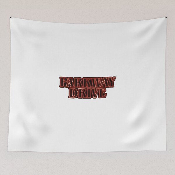 Item preview, Parkway Drive - Band Sticker (Stranger Things) designed and sold by Kev Prescott.