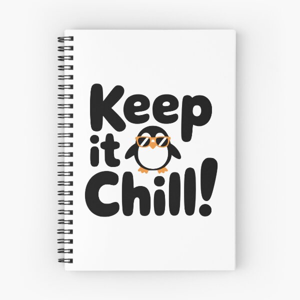 Item preview,  Keep It Chill! Cute Penguin Pun designed and sold by PMCreative.