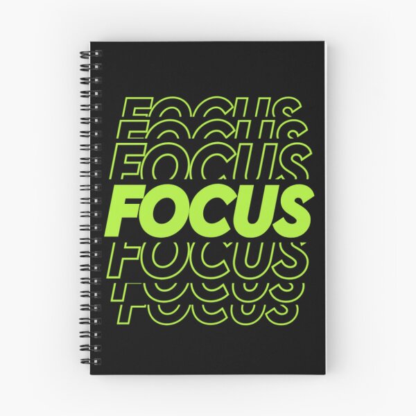 Item preview, Focus Repeat Bold Motivational Design designed and sold by Hilal-Studio.