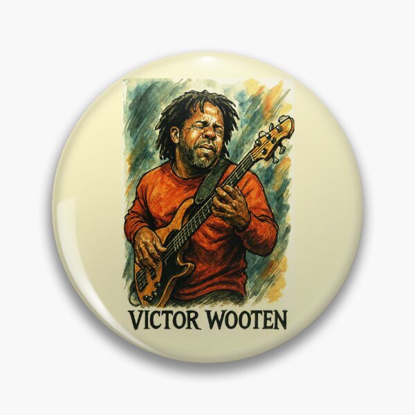 Item preview, Victor Wooten - Master of the Bass designed and sold by Sarcastic designs.