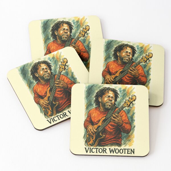 Item preview, Victor Wooten - Master of the Bass designed and sold by Sarcastic designs.