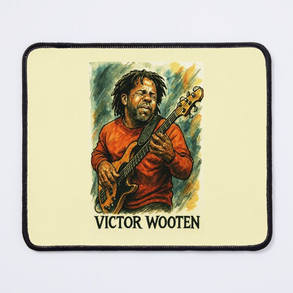 Item preview, Victor Wooten - Master of the Bass designed and sold by Sarcastic designs.