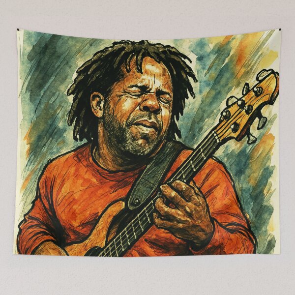Item preview, Victor Wooten - Master of the Bass designed and sold by Sarcastic designs.