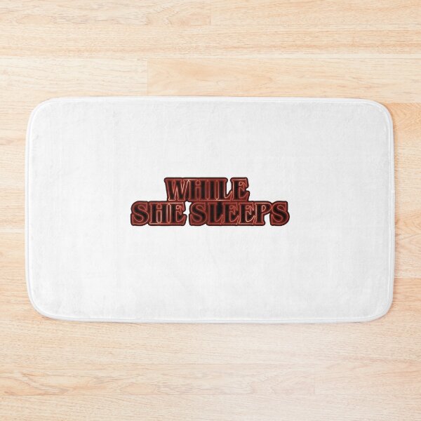 Item preview, While She Sleeps - Band Sticker (Stranger Things) designed and sold by Kev Prescott.