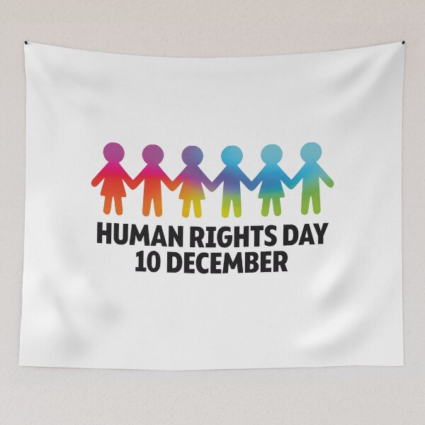 Item preview, Derechos humanos designed and sold by MayMugs.
