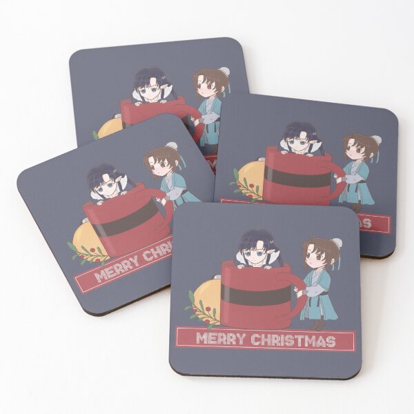 Item preview, Moshang Chibi Christmas Art | SVSS Danmei Fandom Design designed and sold by ISLevis.