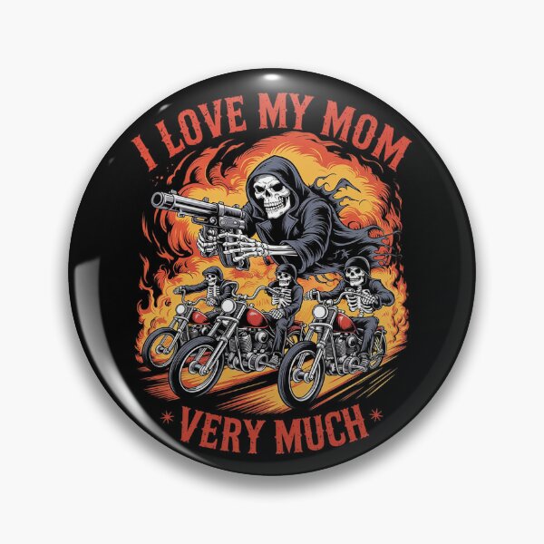 Item preview, I Love My Mom Very Much Hard Skeleton Meme Bootleg  designed and sold by MathisBellanger.