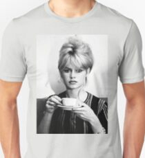 Camiseta unisex Hora del café Brigitte Bardot