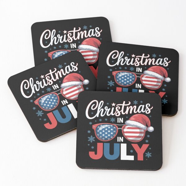 Item preview, Christmas In July Hat Sunglasses Usa Flag 4Th Of July designed and sold by RayhendersonArt.