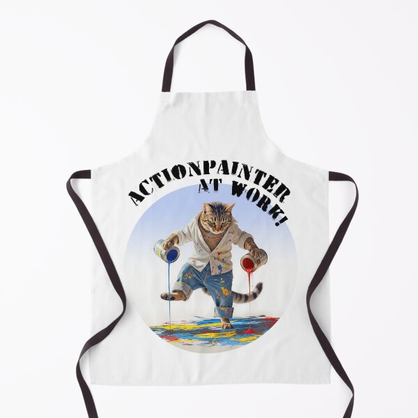 Item preview, My cat is an action painter designed and sold by the art of cats and pets.