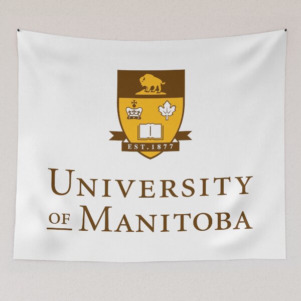 Item preview, Neon University Of Manitoba cFuturistic Cityscape designed and sold by Ru   Lu.