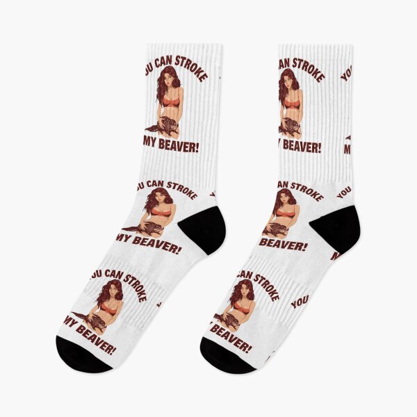 Item preview, You can stroke my beaver! designed and sold by NicMacTees.