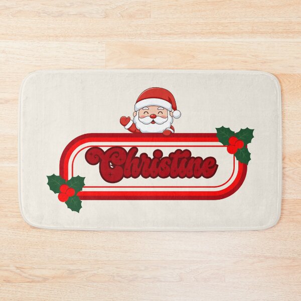 Item preview, Christine and Santa Claus designed and sold by ArtCraftLab.