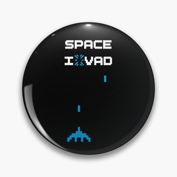 Item preview, Space Invad - Retro pixelart (8-bit) (dark) designed and sold by ProjetF.
